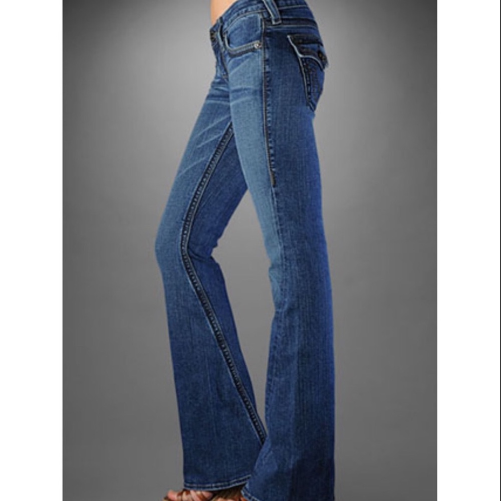 True Religion “Joey” Twisted Distressed Jeans 28 - Picture 3 of 8